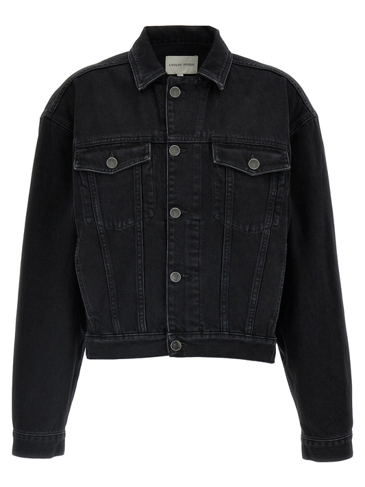 Black Organic Cotton Denim Jacket