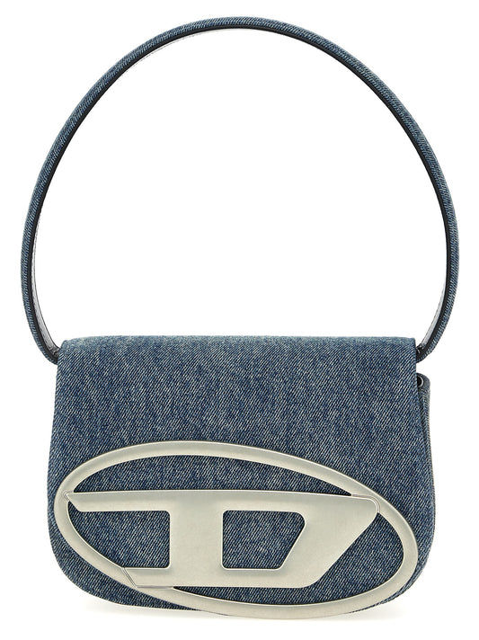 Blue Cotton Shoulder Bag