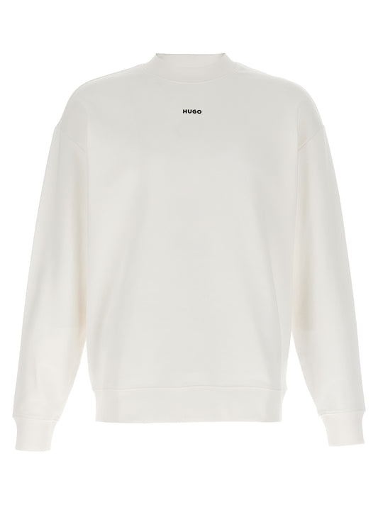 White Cotton Sweatshirt