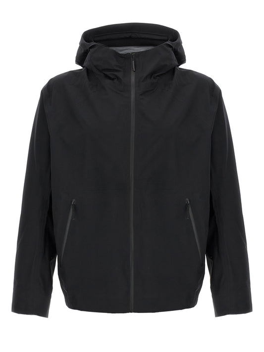 Black Nylon Shell Jacket