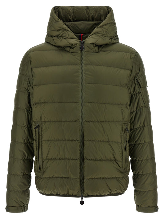 Bicolor Polyamide Full-Length Jacket