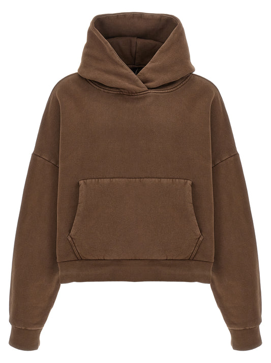 Brown Cotton Sweatshirt