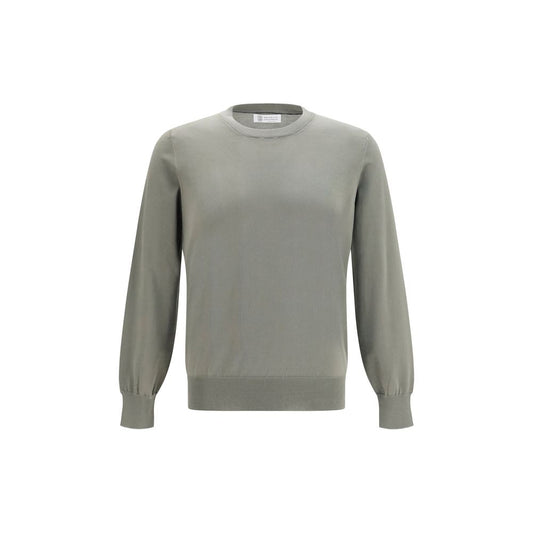 Bicolor Cotton Sweatshirt
