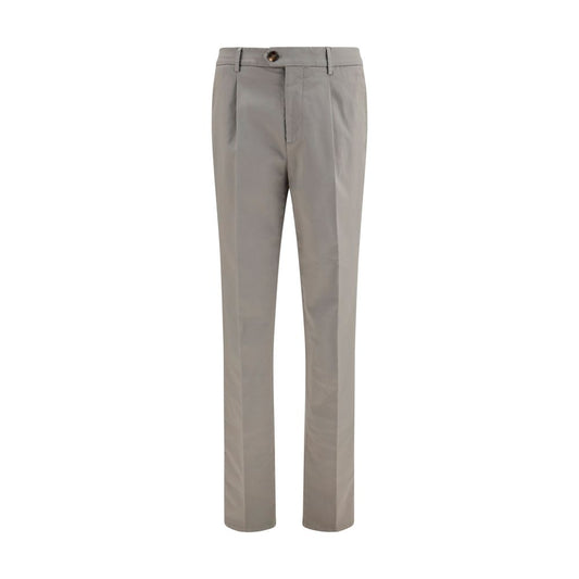 Bicolor Cotton Chino Pants