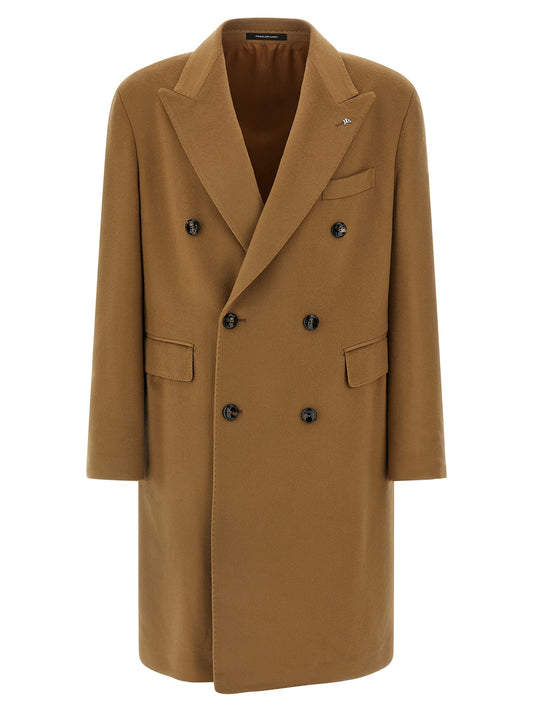 Beige Virgin Wool Coat