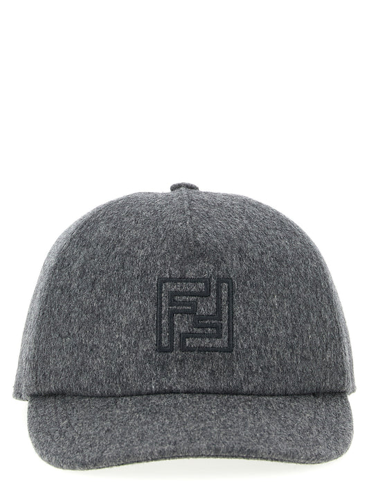 Gray Wool Cap (Baseball Hat)