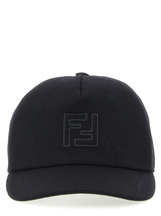 Black Wool Cap (Baseball Hat)