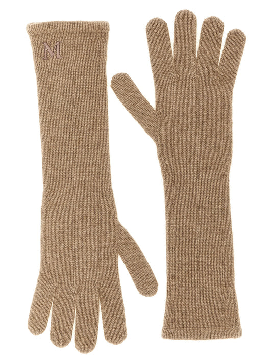Beige Cashmere Gloves