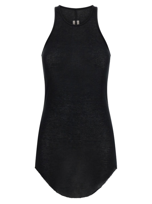 Black Viscose Tank Tops