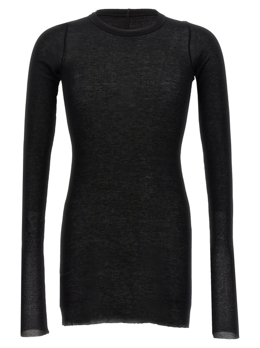 Black Viscose T-Shirt