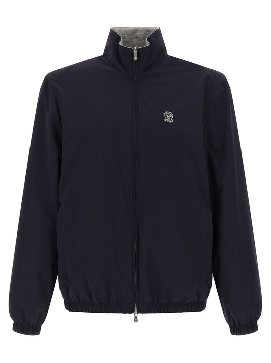 Multicolor Polyamide Shell Jacket