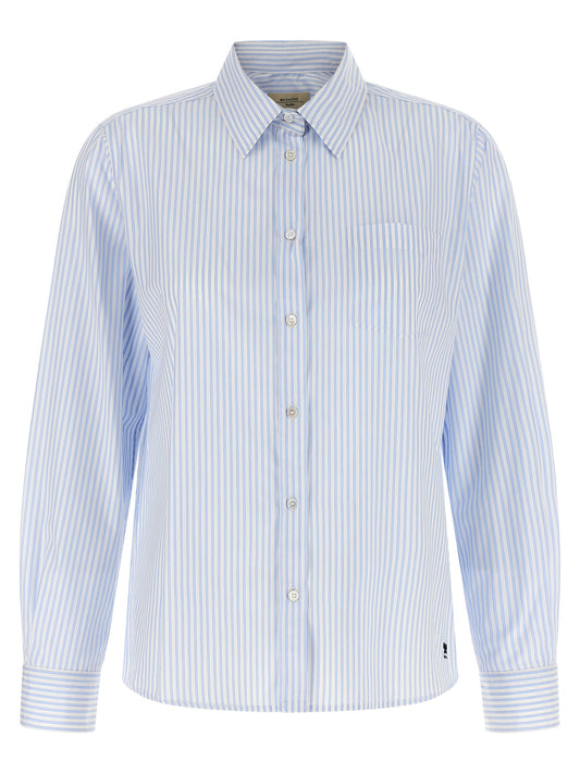 Blue Cotton Blouse