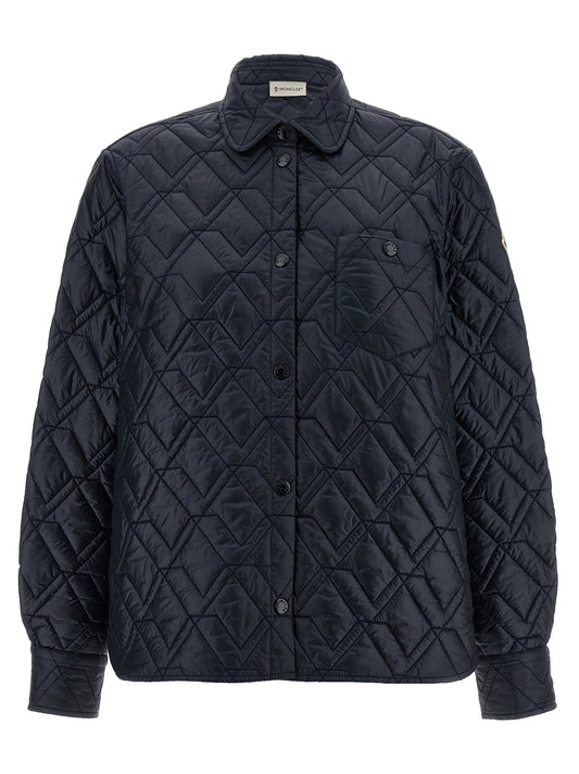 Blue Polyamide Shell Jacket