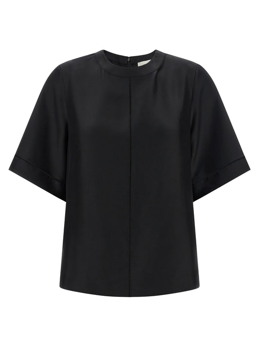 Black Silk Shirt