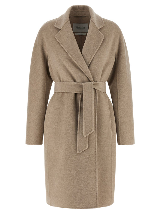 Beige Cashmere Coat