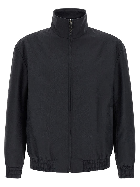 Blue Polyamide Jacket