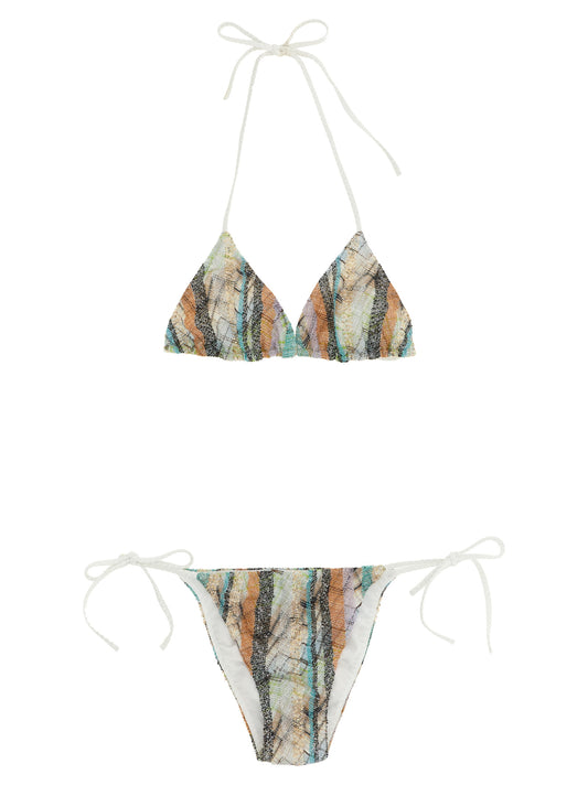 Multicolor Viscose Bikini
