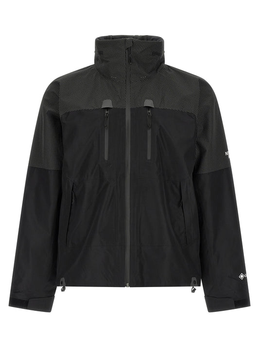 Black Polyester Shell Jacket