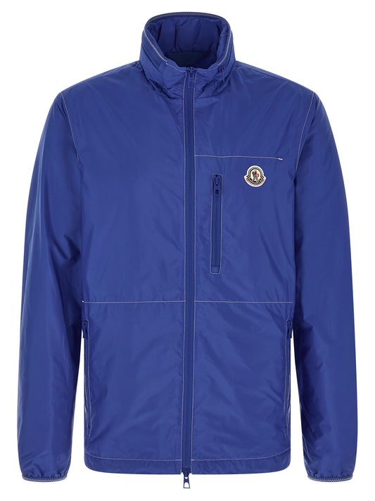Blue Polyamide Shell Jacket