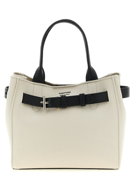 Bicolor Cotton Tote Bag