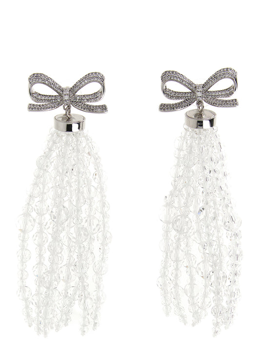 Silver Copper Earrings