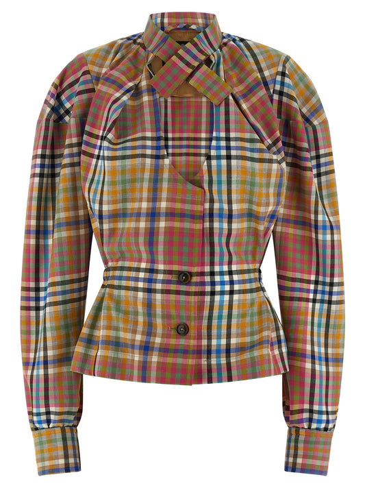Multicolor Wool Blazer