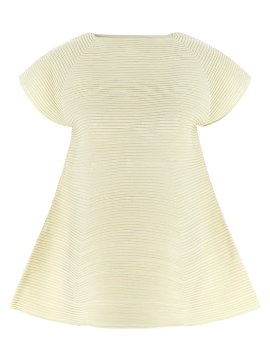 Multicolor Polyester Short Dress