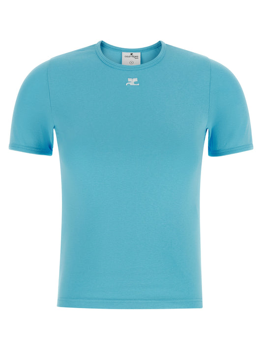 Blue Cotton T-Shirt