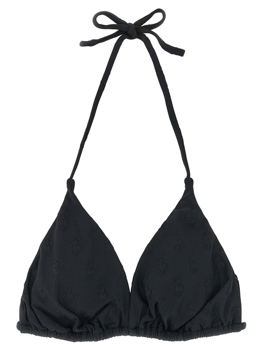 Black Recycled Polyester Bikini