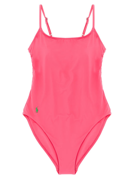 Multicolor Nylon One-Piece Swimsuit