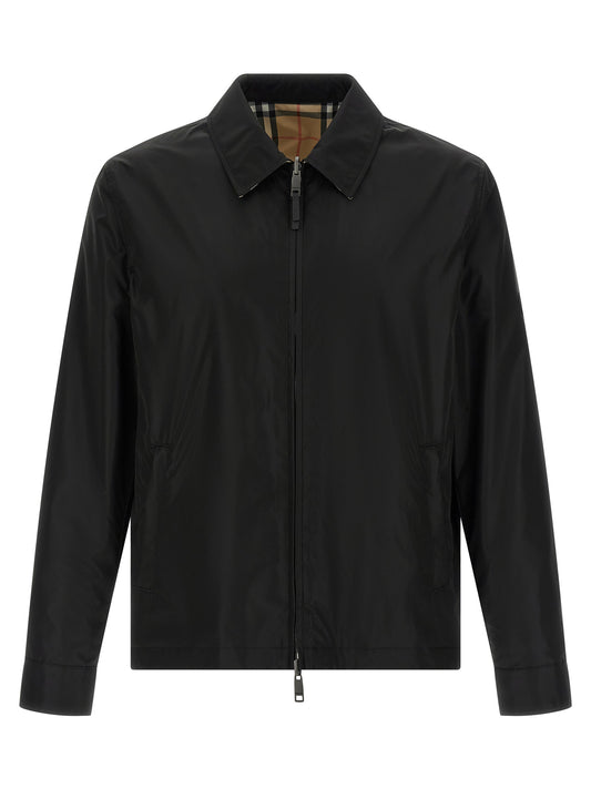 Black Polyamide Shell Jacket