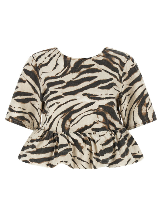 Multicolor Organic Cotton Pattern Shirt