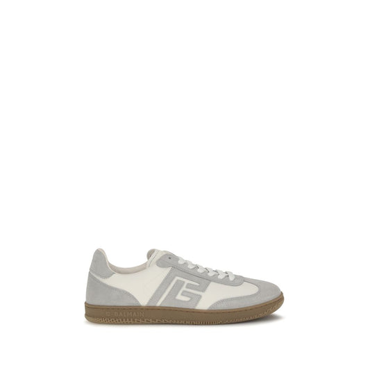 White Calf Leather Bos Taurus Athletic Sneakers