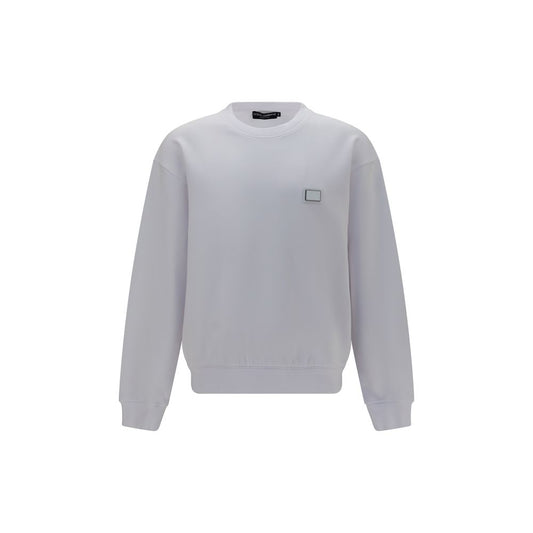 White Cotton Sweatshirt
