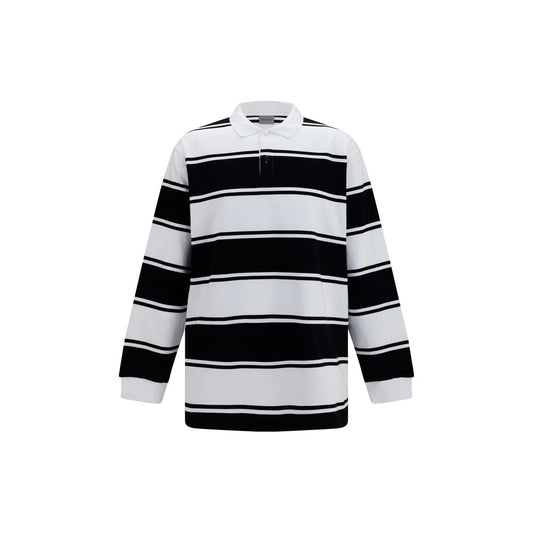 White Cotton Polo Shirt