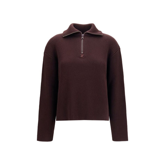 Brown Wool Oves Aries Sweatshirt
