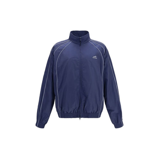 Blue Cotton Shell Jacket