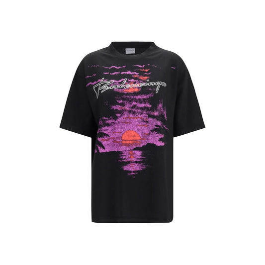 Black Cotton T-Shirt