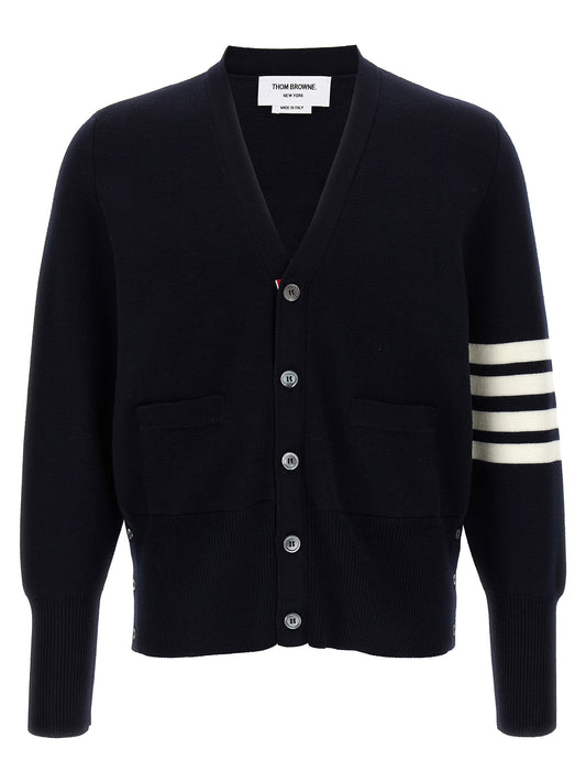 Blue Virgin Wool Cardigan