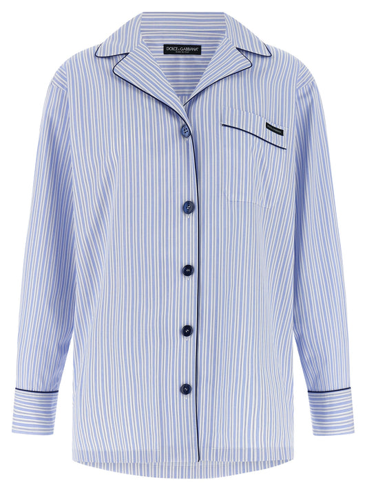 Blue Cotton Blouse