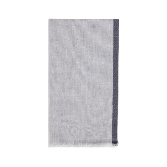 Gray Cashmere Scarf