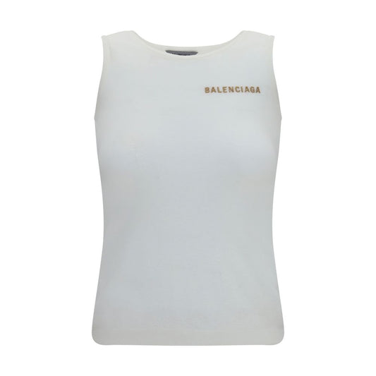 White Cotton Tank Tops