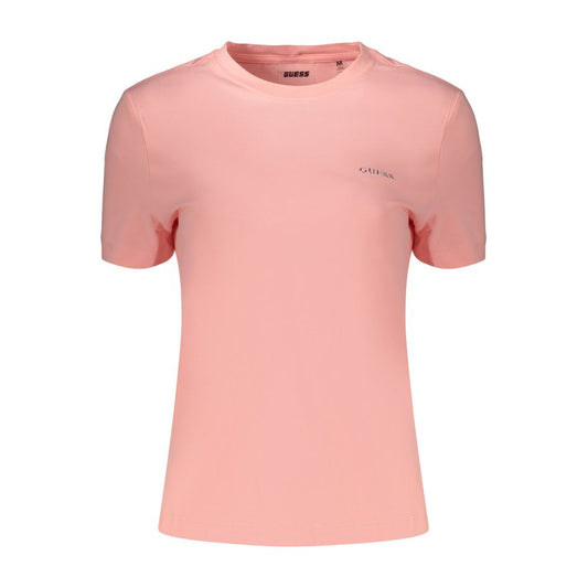 Pink Cotton Women's T-Shirt