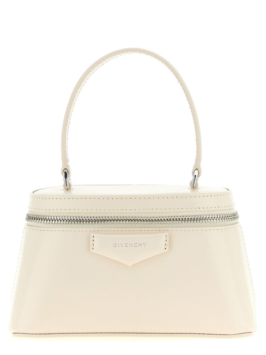 White Leather Crossbody Bag