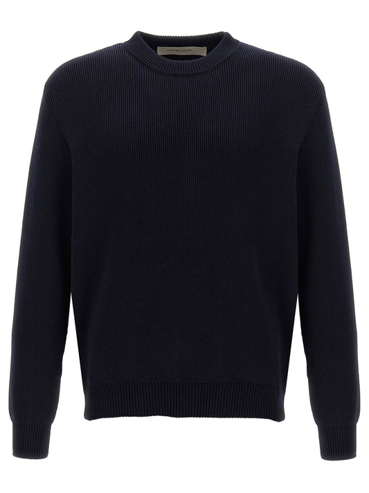 Blue Cotton Cardigan