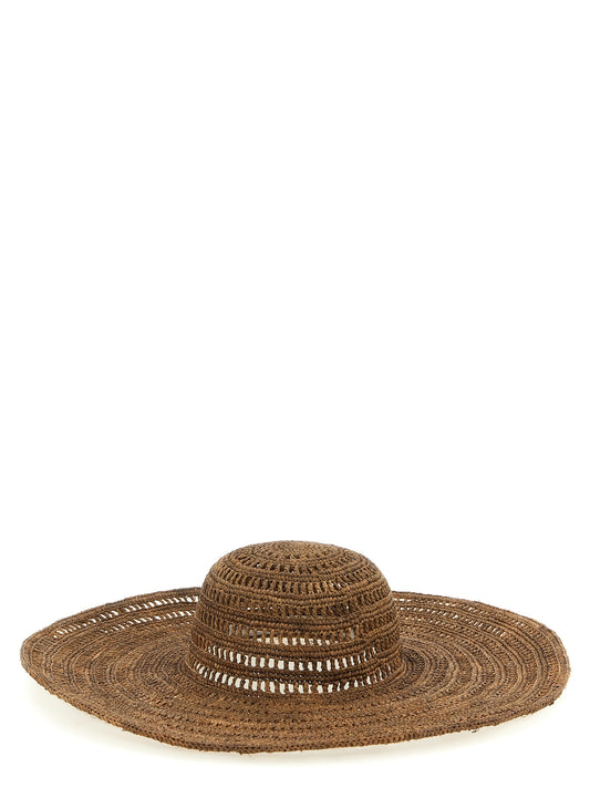 Brown Raffia Sunhat