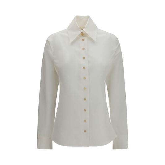 White Cotton Dress Shirt