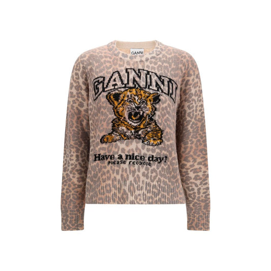 Beige Wool Oves Aries Sweatshirt