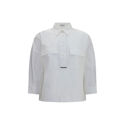 White Cotton Dress Shirt