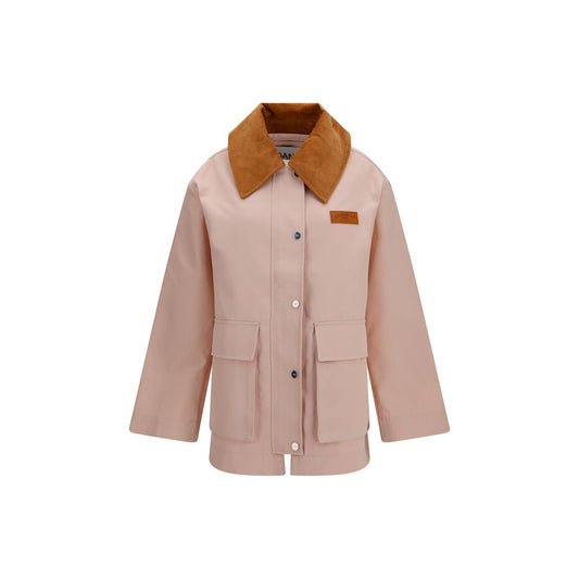 Multicolor Polyester Full-Length Jacket